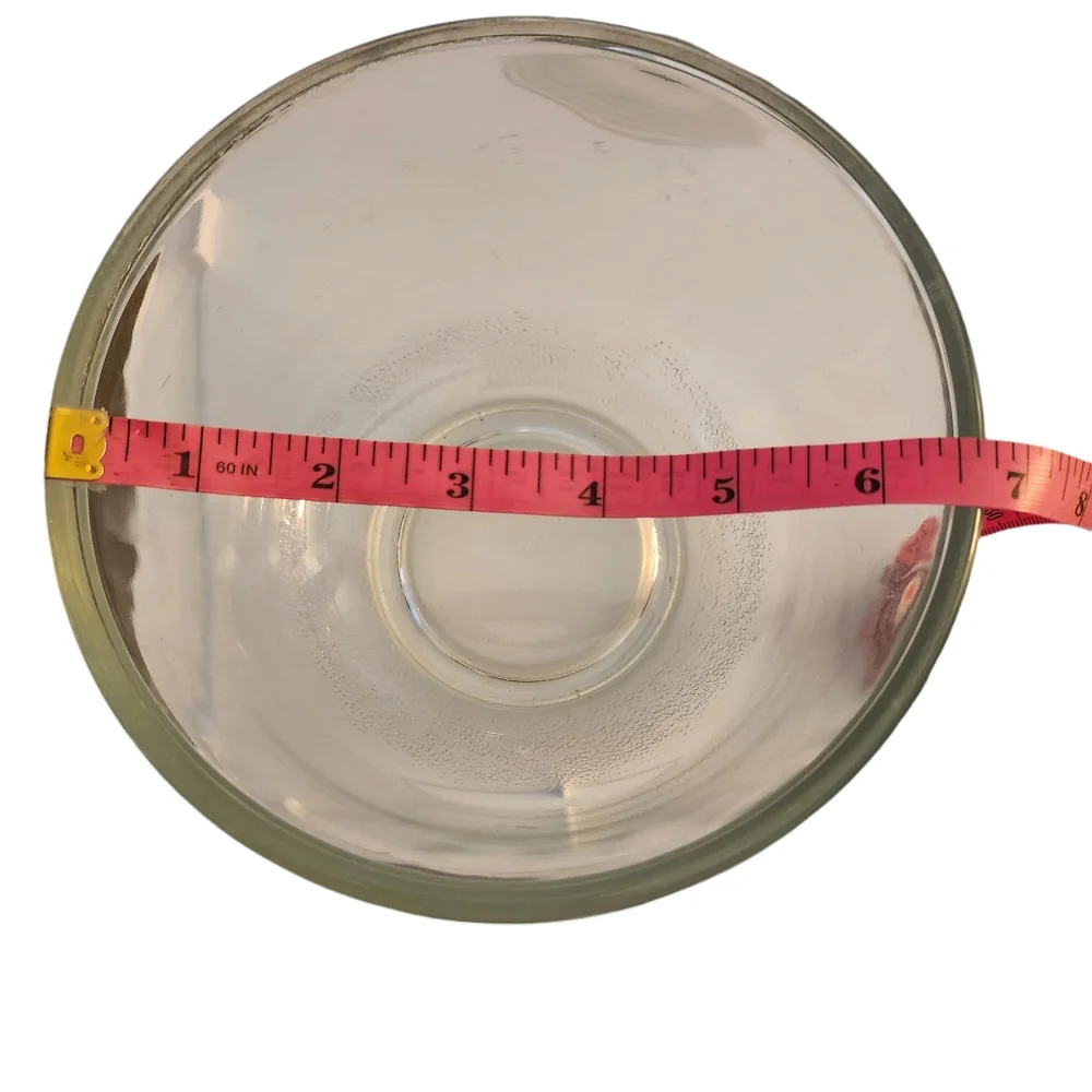 Set of 2 Mixing Bowls Oster Kitchen Center Glass 4 & 1-1/2 Qt‎ Combined wgt 5.2#